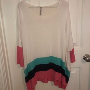 Flowy Top with stripes